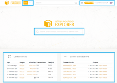 在Bitcoin.com的新块资源管理器中查找区块